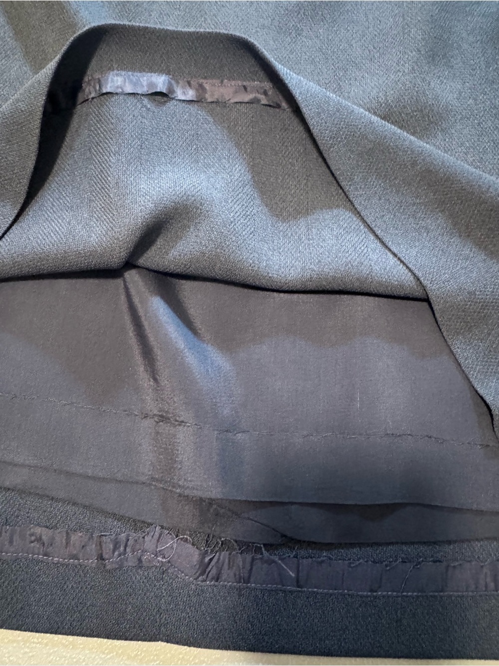Ellen Tracy Linda Allard Dark Gray Pencil Skirt Size 10 - Picture 4 of 16